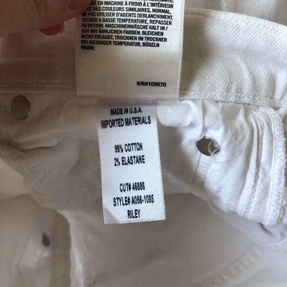 Agolde Riley in Blurred, size 24 - Picture 7 of 8